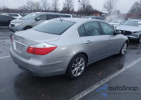 2011 Hyundai Genesis 4.6 from USA, damaged, VIN KMHGC4DF0BU118925
